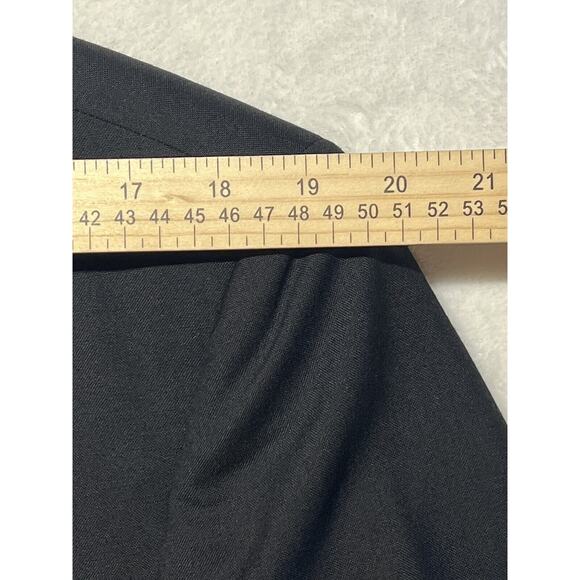 Stafford Tuxedo Jacket 40R Mens Black Suit Coat Jacket Only - Picture 9 of 14